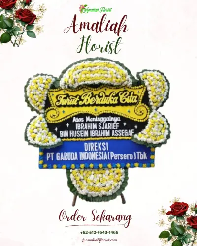 Papan Bunga Duka di Pegayaman